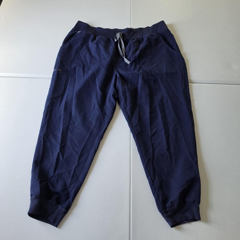 FIGS Zamora Jogger Scrub Pants Womens 4XL Blue Technical Collection Jogger